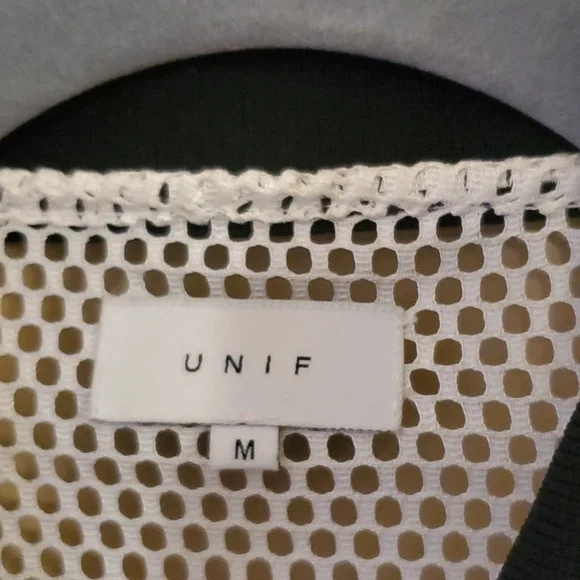 UNIF Laser Cut Polo Shirt Very Rare Size M NWOT'S - Picture 10 of 12